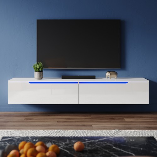 Black white high gloss - high,