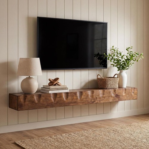 Solid wood floating - wood, tv