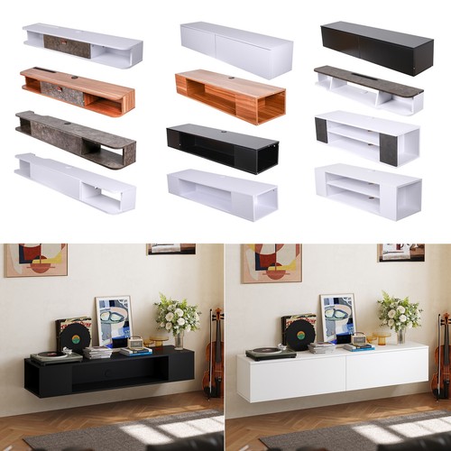 Modern wood storage cabinet - tv,