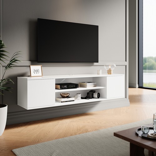 130cm high gloss white - 130cm,