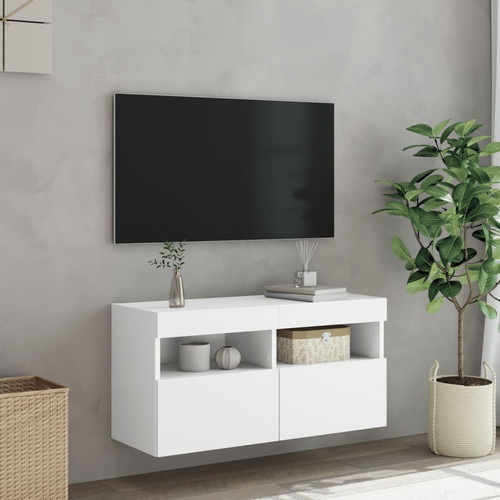 Cabinet with led lights - tv,