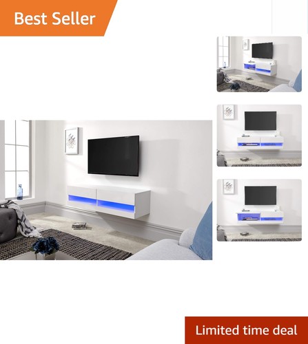 Elegant 120cm white floating - elegant,