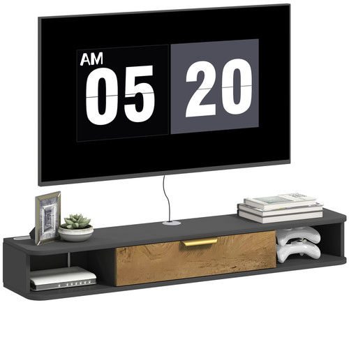 Floating unit wall mounted - floating, tv