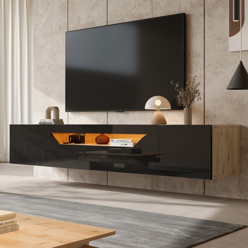 Floating stand cabinet with - tv,