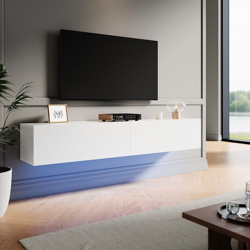 Floating high gloss - 140cm, tv