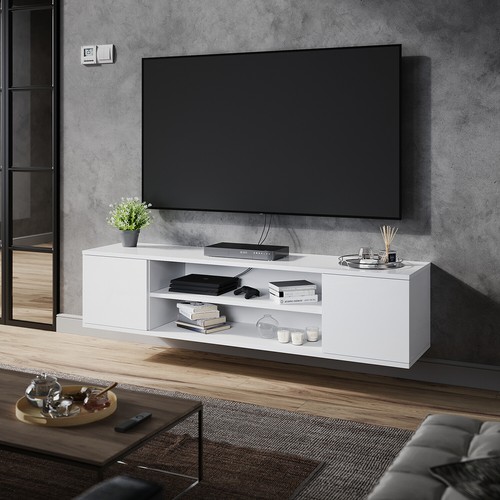 130cm high gloss white - 130cm,
