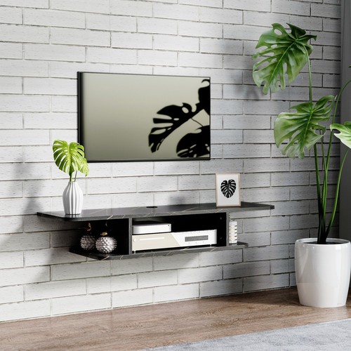 Floating stand wall mount - floating,