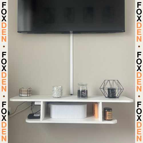 White floating unit - floating, stand