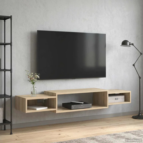 Walplus sonoma oak wall - walplus,